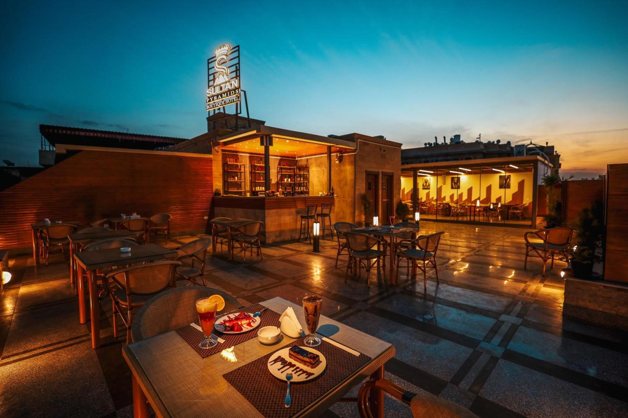 Sultan Pyramids View Inn Kafrat al Jabal Exterior foto