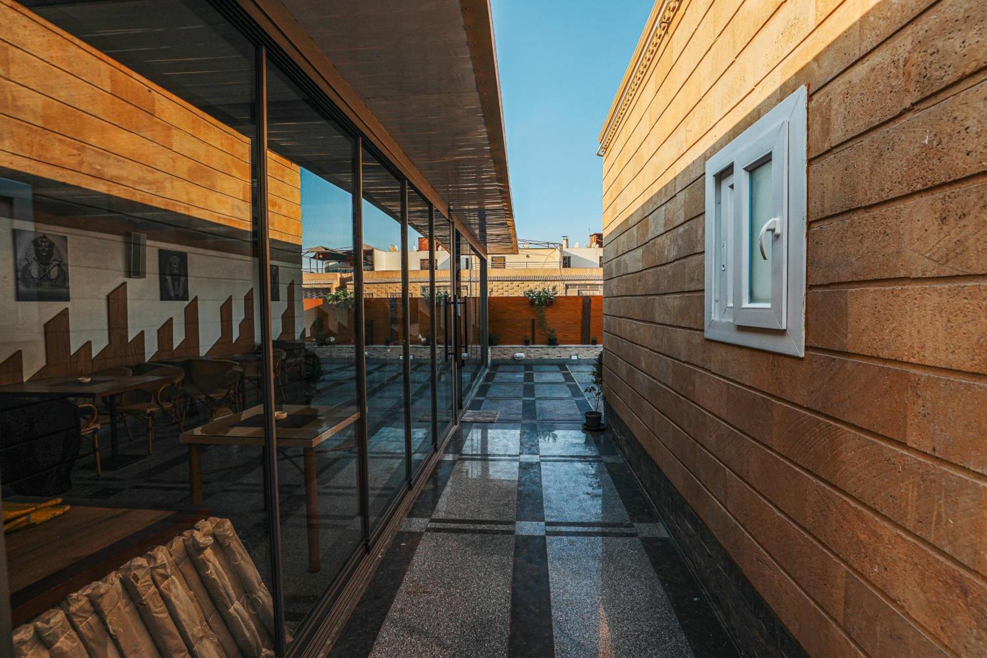 Sultan Pyramids View Inn Kafrat al Jabal Exterior foto