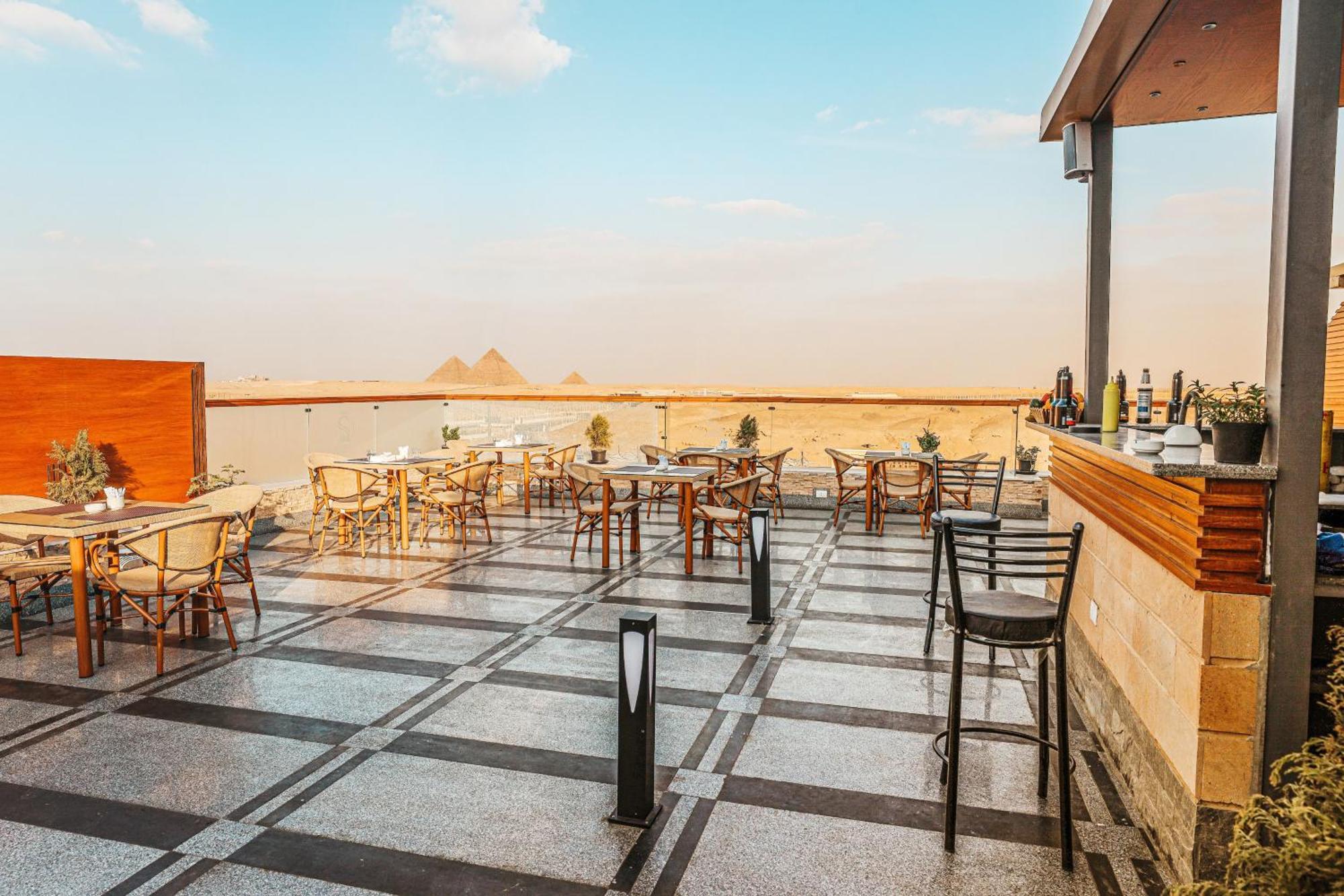 Sultan Pyramids View Inn Kafrat al Jabal Exterior foto