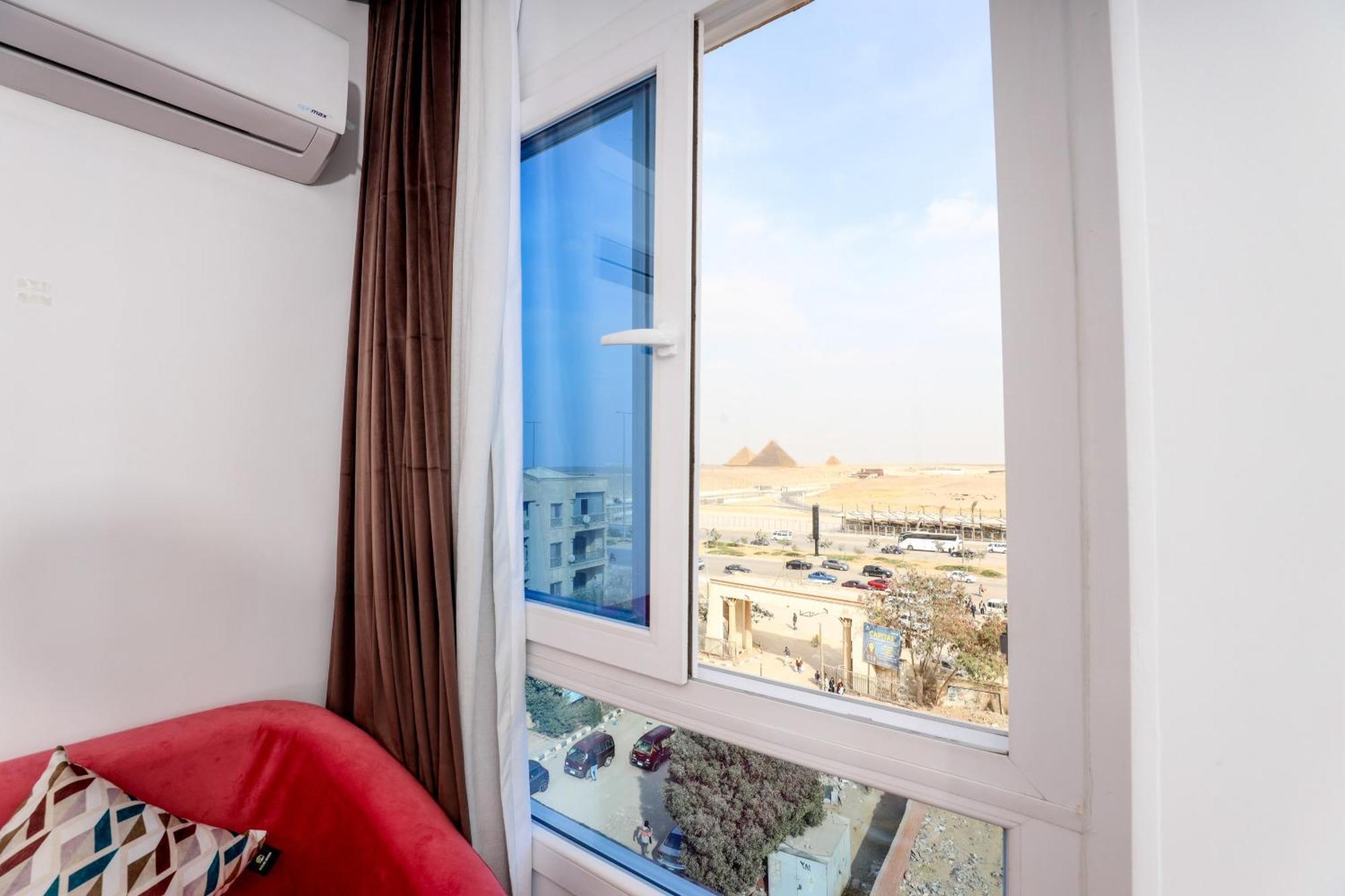 Sultan Pyramids View Inn Kafrat al Jabal Exterior foto